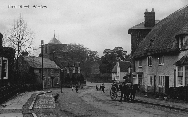 Horn Street with children playing in the road